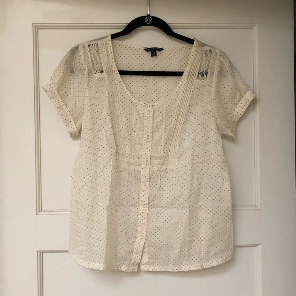 AE || Polka Dot Top